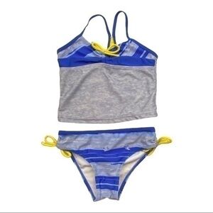 Big Chill Swimsuit Set 2 Piece Bathing Suit Girls Size 5 6